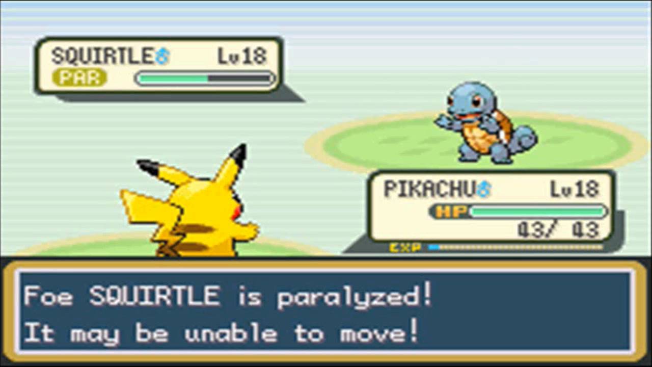 Pokemon battle as UI example